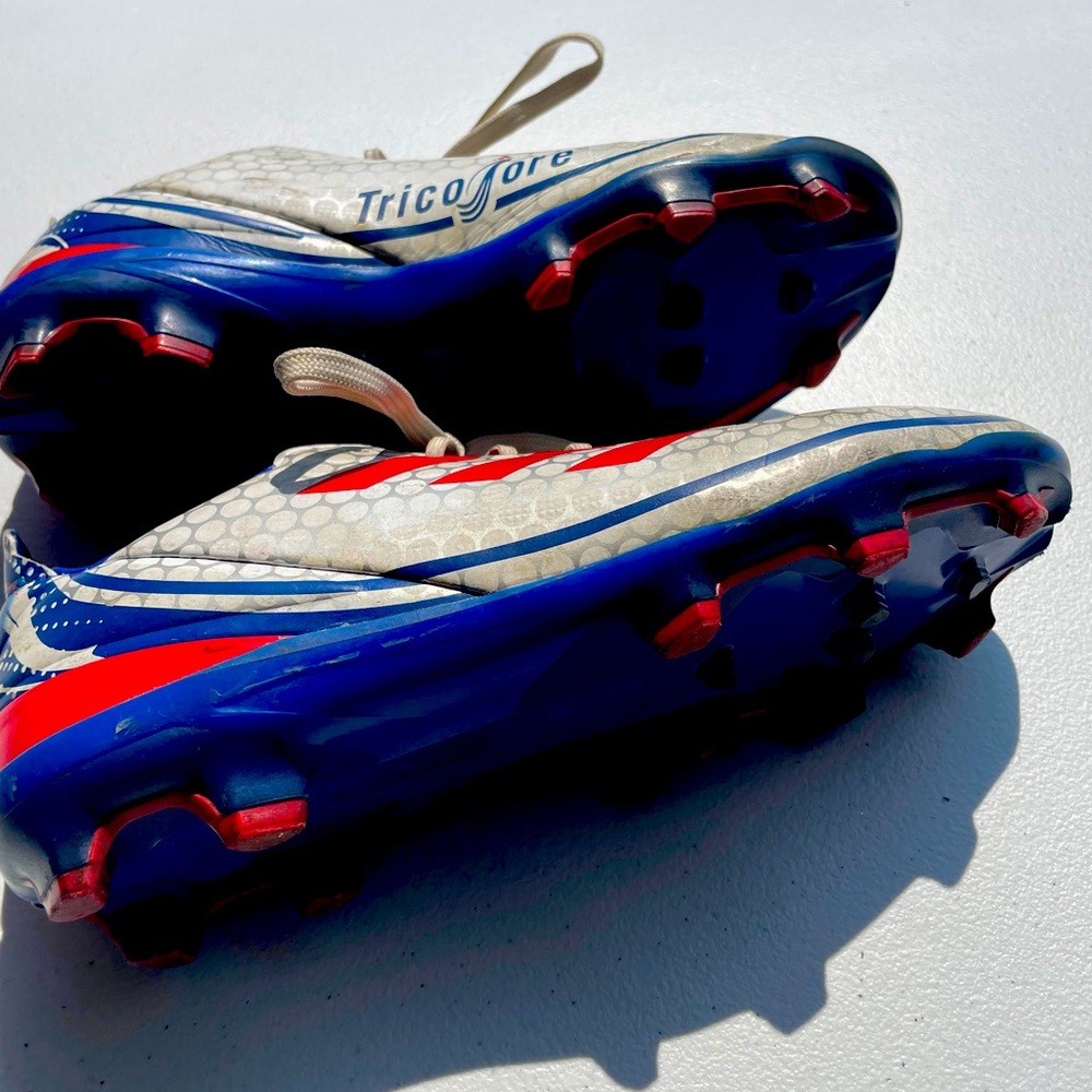 adidas Gamemode FG Soccer Cleats  Tricolores USA. KIDS size 2.5.